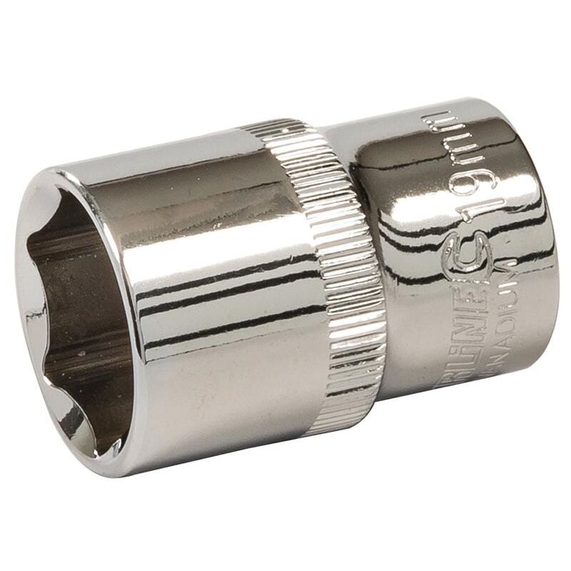Image of Silverline - Sechskant-Steckschlüsseleinsatz, metrisch, 1/2-Zoll-Antrieb 19 mm
