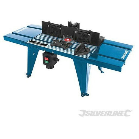 Silverline - Table de défonceuse avec rapporteur 850 x 330 mm