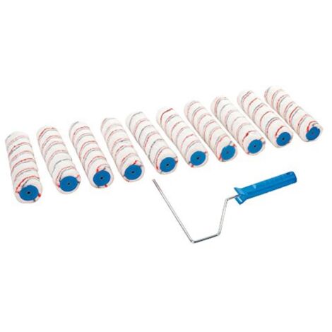 Silverline Telaio a rullo e 10 manicotti 254 mm (271515)