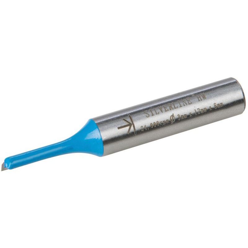 Silverline 257907 8mm Straight Metric Cutter 3 x 12mm