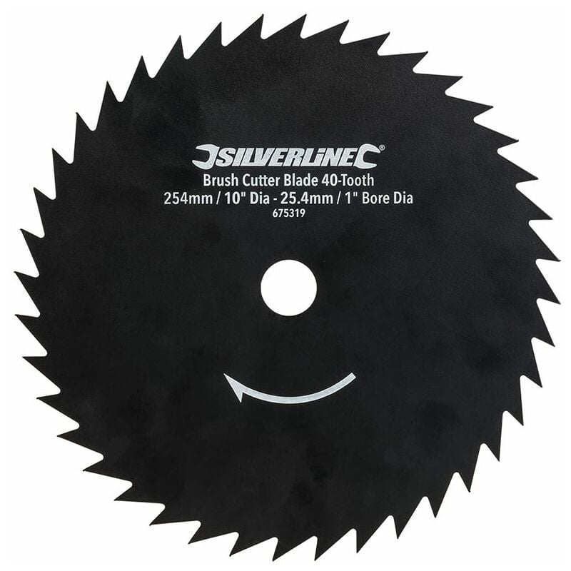 Silverline - Brush Cutter Blade 40-Tooth - 254mm / 10