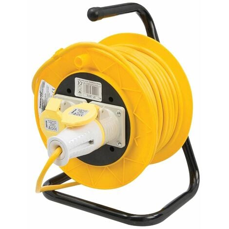 Cable Reel 16A 110V Freestanding - 2-Gang 25m (868878)
