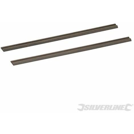 Silverline Tungsten Carbide Planer Blades 2pk 82 x 5.5 x 1.1mm 125629