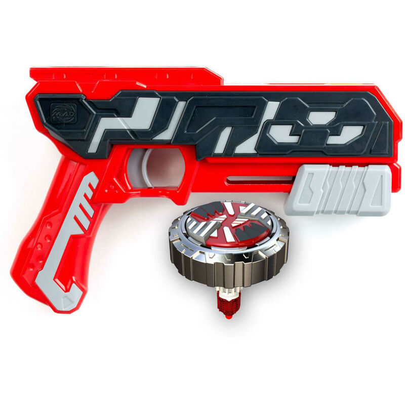 

Silverlit Pistola spinner de un solo disparo Firestorm rojo - Rojo