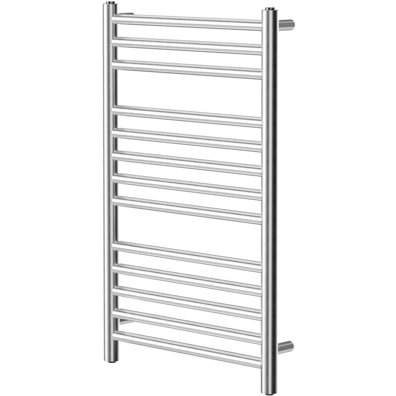 Silves Stainless Steel 800mm x 500mm Heated Towel Rail - Wholesale Domestic