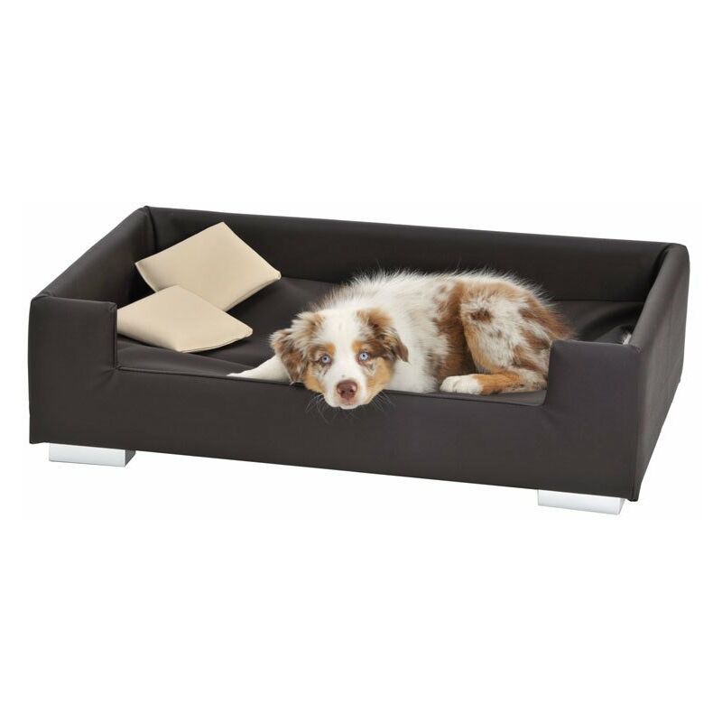 Hundesofa Candy braun, ca. 57x91x25 cm - Silvio Design