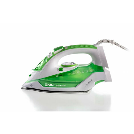 Polti Quick & Slide QS210 Ferro a vapore Alluminio 2400 W Verde, Bianco