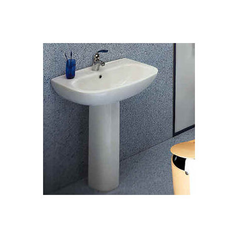 Simas - Colonna per Lavabo Europa Bianco