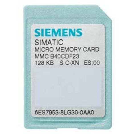 SIMATIC S7, Micro Memory Card per S7-300/C7/ET 200, 3, 3V Nflash, 512 KB