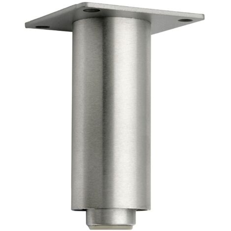 Simausrom Möbelfuß Dekorfuß Tischfuß ø 40 mm Länge 160 mm Aluminium gebürstet