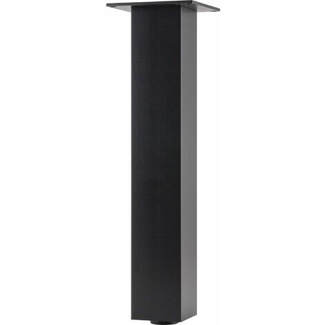 SIMAUSROM Tischfuß 70 x 70 x 420 mm Aluminium schwarz
