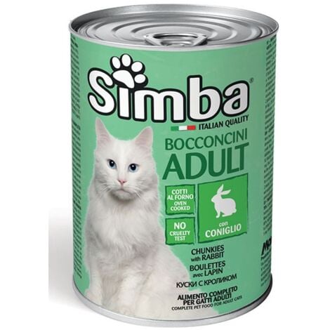 Simba Gatto Adult Lattina 415gr Coniglio