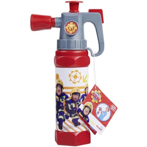 Simba Sam-Estintore pompiere XL, meachanismo ad aria compressa, con manico, fascetta impermeabile, 31 cm, volume serbatoio 650 ml, portata 6 m, a partire da 3 anni, 4006592090548