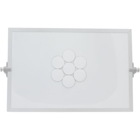 Simbolo magnetico Cerchio 3 cm bianco