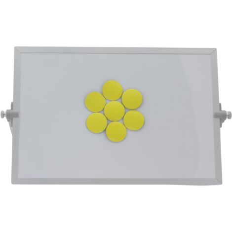Simbolo magnetico Cerchio 3 cm giallo