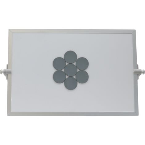 Simbolo magnetico Cerchio 3 cm grigio