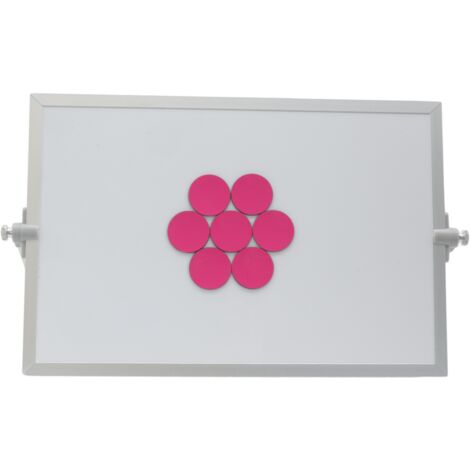 Simbolo magnetico Cerchio 3 cm rosa