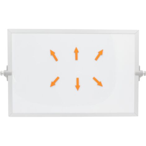 Simbolo magnetico Freccia 1,2x3 cm arancione