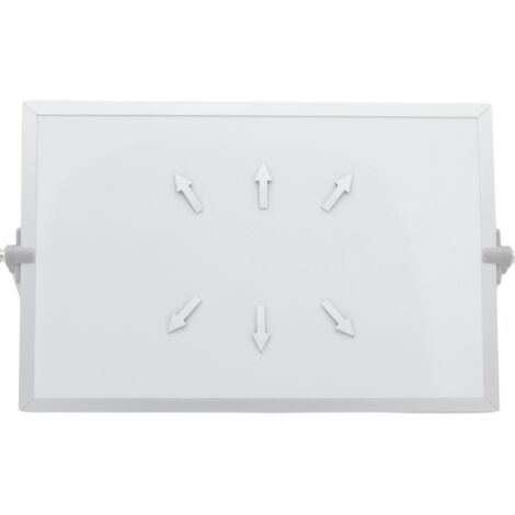 Simbolo magnetico Freccia 1,2x3 cm bianco