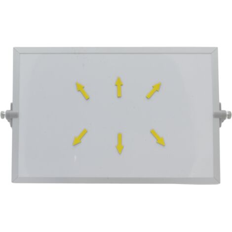 Simbolo magnetico Freccia 1,2x3 cm giallo