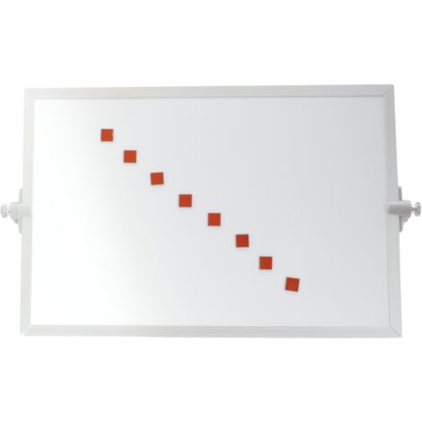 Simbolo magnetico quadrato 1x1 cm marrone