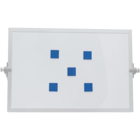 Simbolo magnetico quadrato 2x2 cm blu