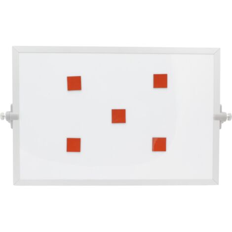 Simbolo magnetico quadrato 2x2 cm marrone