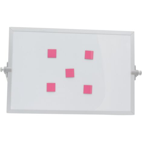 Simbolo magnetico quadrato 2x2 cm rosa