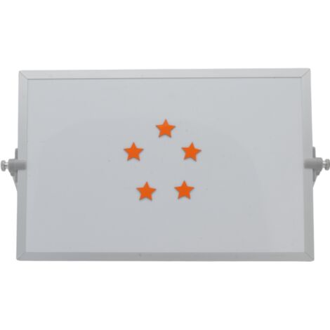 Simbolo magnetico Stella 2x2 cm arancione