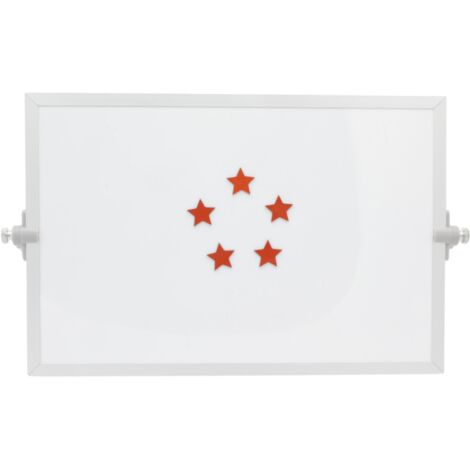 Simbolo magnetico Stella 2x2 cm marrone