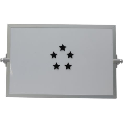 Simbolo magnetico Stella 2x2 cm nero
