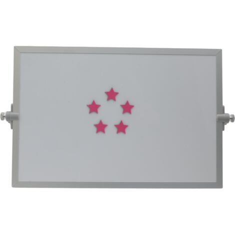 Simbolo magnetico Stella 2x2 cm rosa