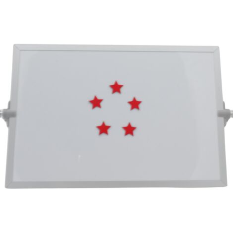 Simbolo magnetico Stella 2x2 cm rosso
