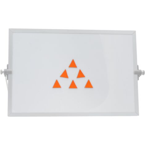 Simbolo magnetico Triangolo 2 cm arancione