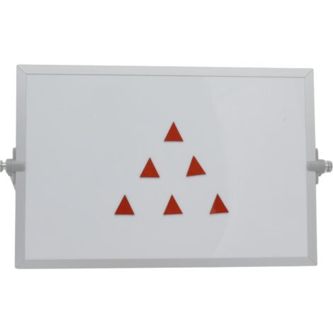 Simbolo magnetico Triangolo 2 cm marrone