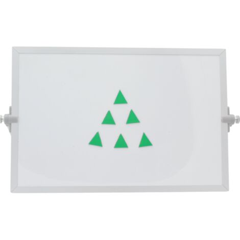 Simbolo magnetico Triangolo 2 cm verde