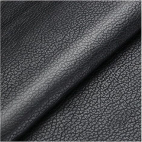 Simili Cuir Autocollant Patch De Réparation en Cuir, 10x20cm Patch De Canapé Auto - Adhésif, Imperméable À l'eau, Résistant À l'usure, pour Canapé, Siège Auto Sac À Main Veste,Noire