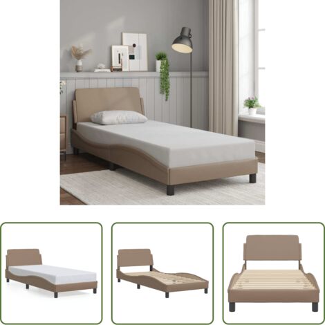 Similpelle -  Giroletto Dover Cappuccino 90x200 cm in Similpelle