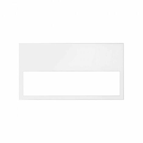 Simon 100  Cornice orizzontale minima di 2 elementi bianco opaco 10001620-230