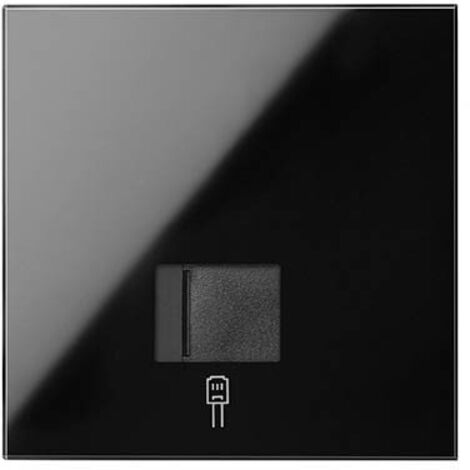 SIMON 100 - Kit frontal 1 elemento 1 toma RJ45 blanco brillo 10020106-130