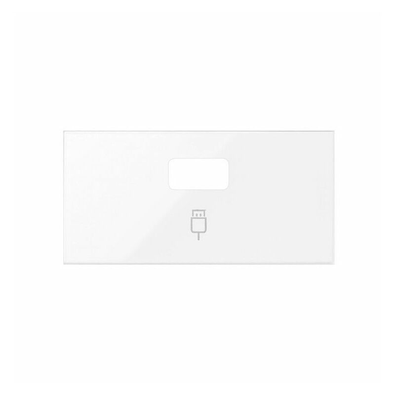 

100 - Tapa para conector USB blanco brillo 10001091-130 - Simon