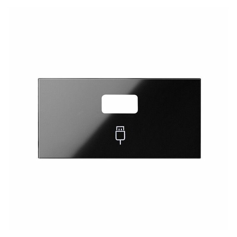 

100 - Tapa para conector USB negro brillo 10001091-138 - Simon