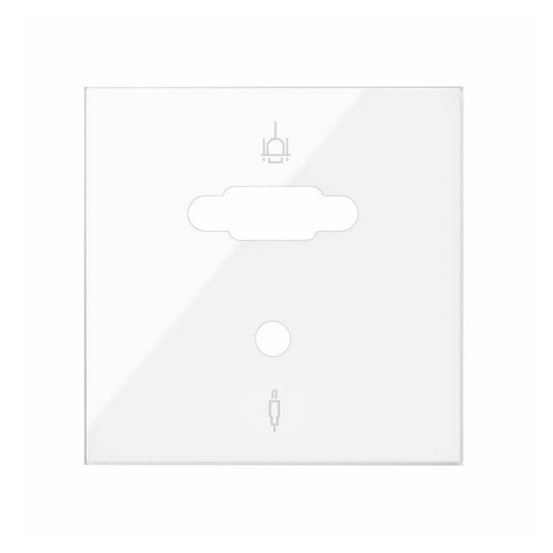 

100 - Tapa para conector VGA + minijack 2M blanco brillo 10000091-130 - Simon