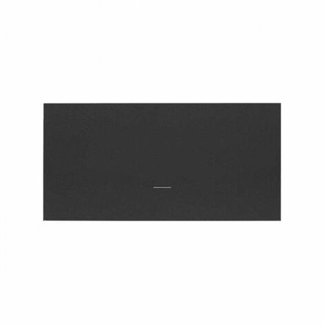 Simon 100  Tecla individual para mecanismos de mando negro mate 10000010-238