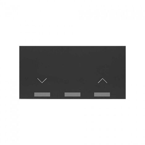 Simon 100  Tecla iO para interruptor de persianas negro mate 10002080-238