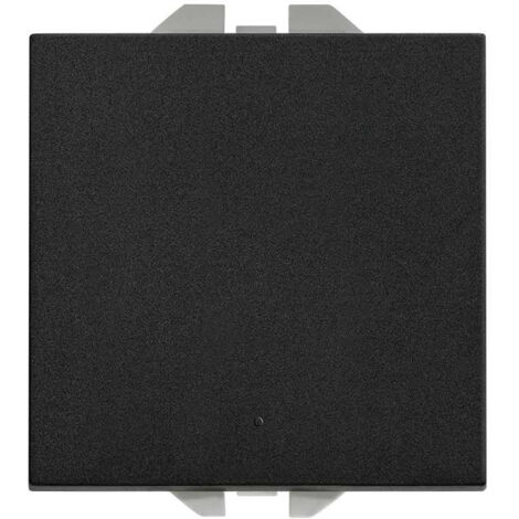 SIMON 270 Druckschalter 10 AX mattschwarz 20000101-098