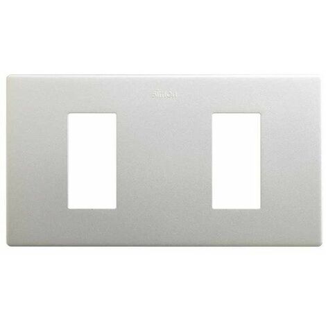 SIMON 270 Minimaler ästhetischer Rahmen 2 Aluminiumelemente 27101620-093