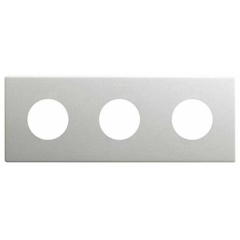 SIMON 270 Minimaler ästhetischer Rahmen für Steckdosen mit 3 Aluminiumelementen 27110630-093