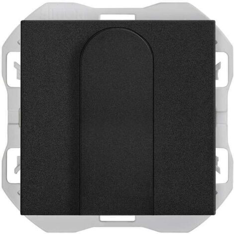 SIMON 270  Salida cables negro mate 20000801-098