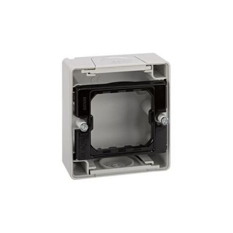 Simon 4400751-035 Wasserdichter Gehäusesockel 1 Element 44 Aqua